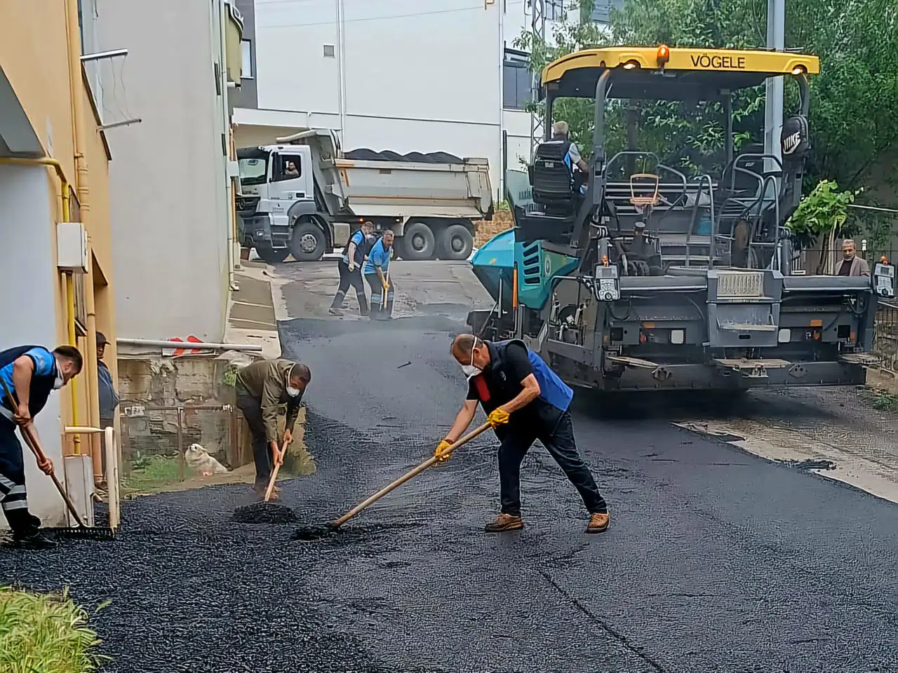 Trabzon Ortahisar'da asfalt çalışmaları ile ulaşım kalitesi artıyor