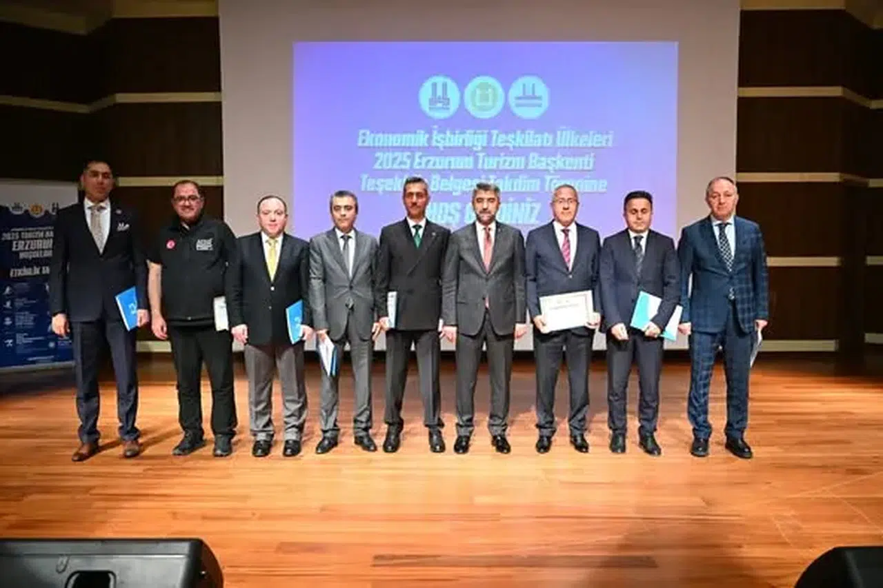 Erzurum’da EİT Turizm Başkenti Ödül Töreni Gerçekleştirildi