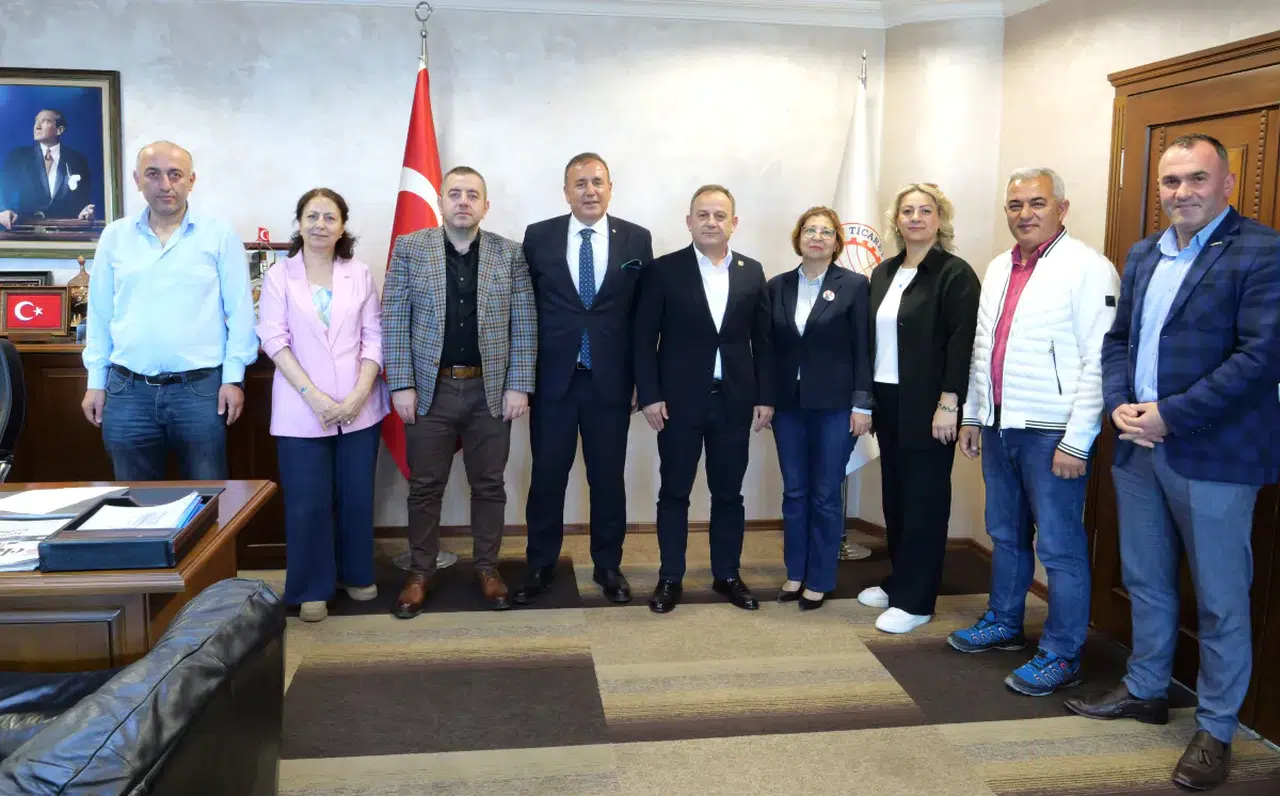 CHP Trabzon İl Başkanlığı Heyetinden TTSO’ya Ziyaret