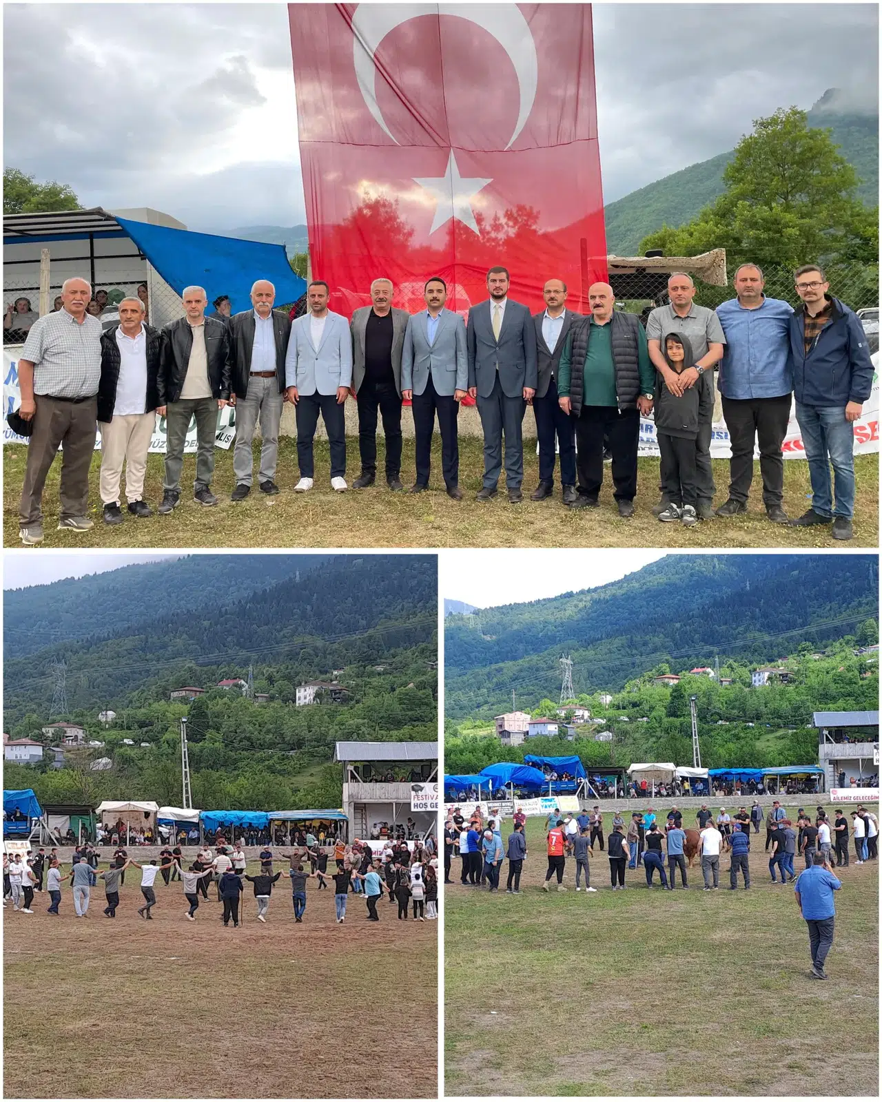 Murgul'da Geleneksel Boğa Güreşleri Festivali, kültürel mirası yaşatıyor