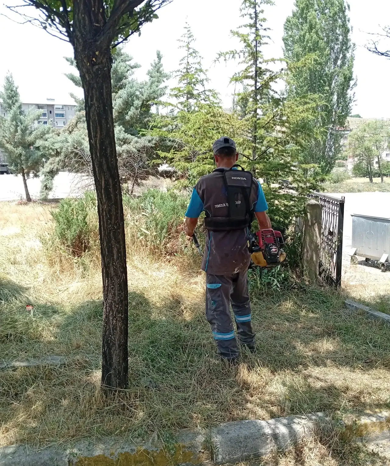 Oltu Belediyesi, park ve mezarlıklarda temizlik ve düzenleme ile yaşam kalitesini artırıyor