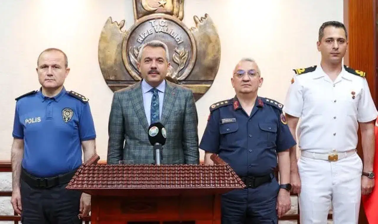 Rize’de 2025 Yılı Ocak-Mayıs Dönemi Huzur ve Güvenlik Değerlendirildi