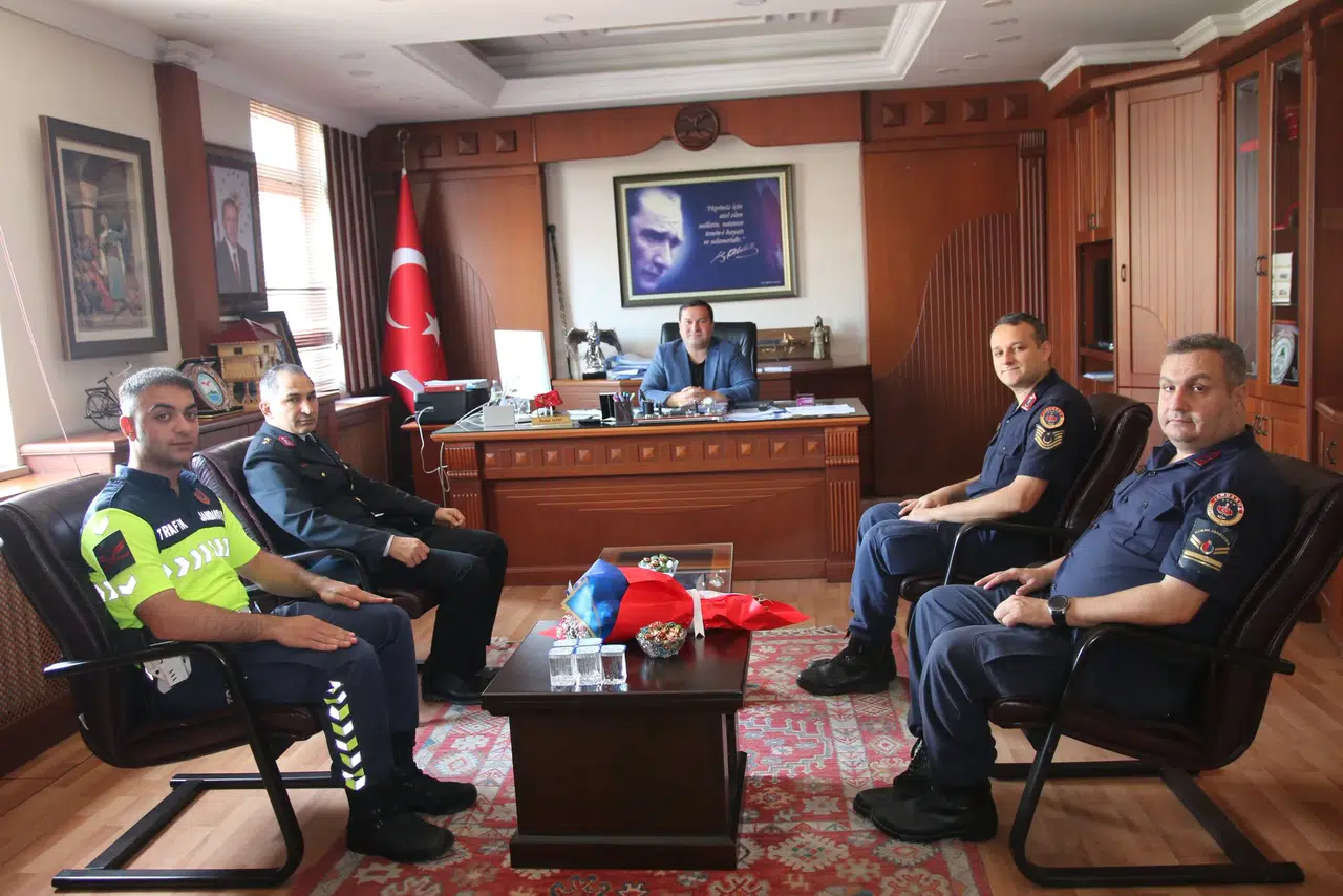 Ardeşen'de Jandarma'nın 186. kuruluş yılı kutlandı, dostluk mesajları paylaşıldı