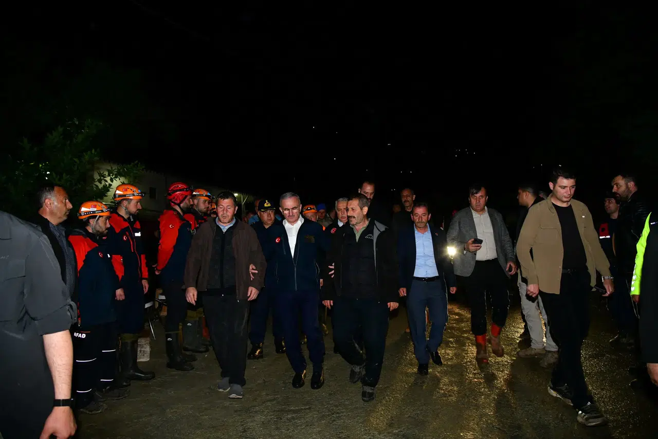 Akçaabat'ta kaybolan Hüseyin Aydın için devlet ertesi gün aileyi ziyaret etti