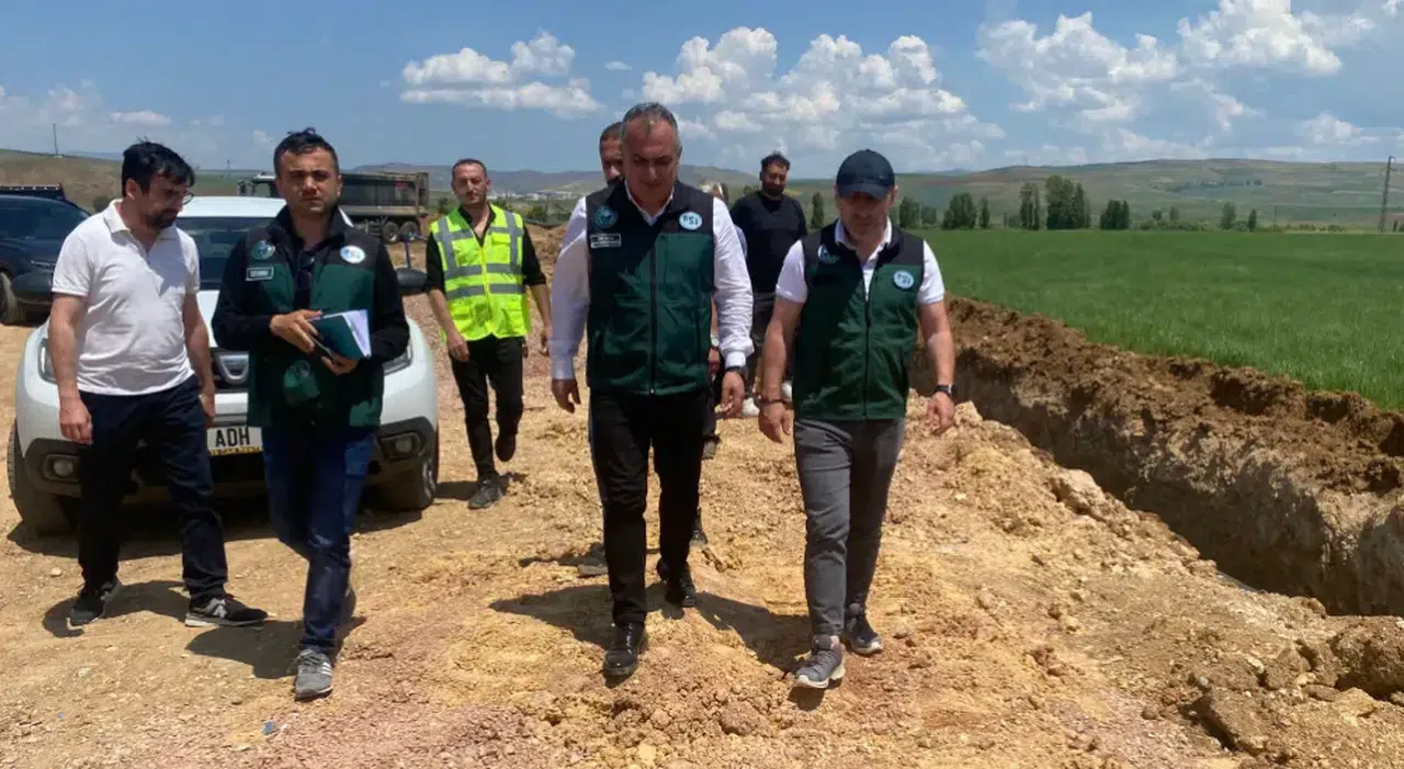 Bayburt Kırklartepe Barajı Sulama Projesi’ndeki Çalışmalar Tüm Hızıyla Sürüyor