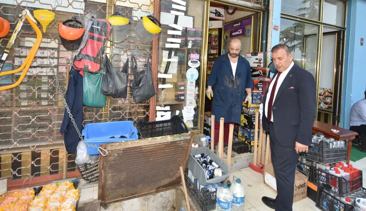 TTSO Başkanı Erkut Çelebi'den Sel Mağduru İşletmelere Destek Ziyareti