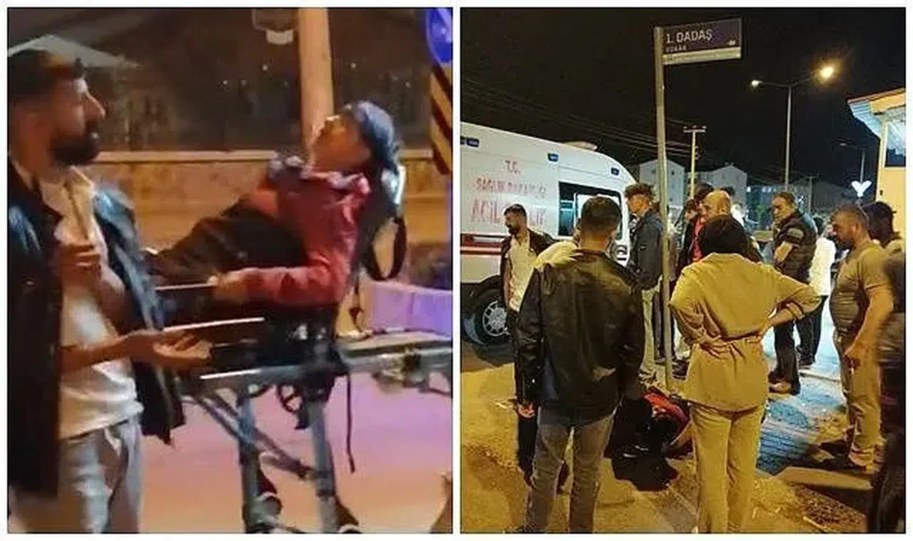 Palandöken'de Sokak Ortasında Genç Gencecik Adamı Darp Eden Saldırganlar Kaçtı