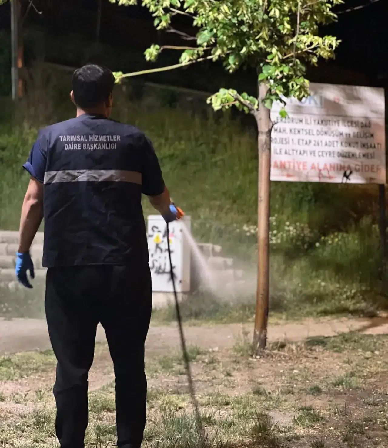 Erzurum'da yaz öncesi haşere mücadele seferberliği başlatıldı