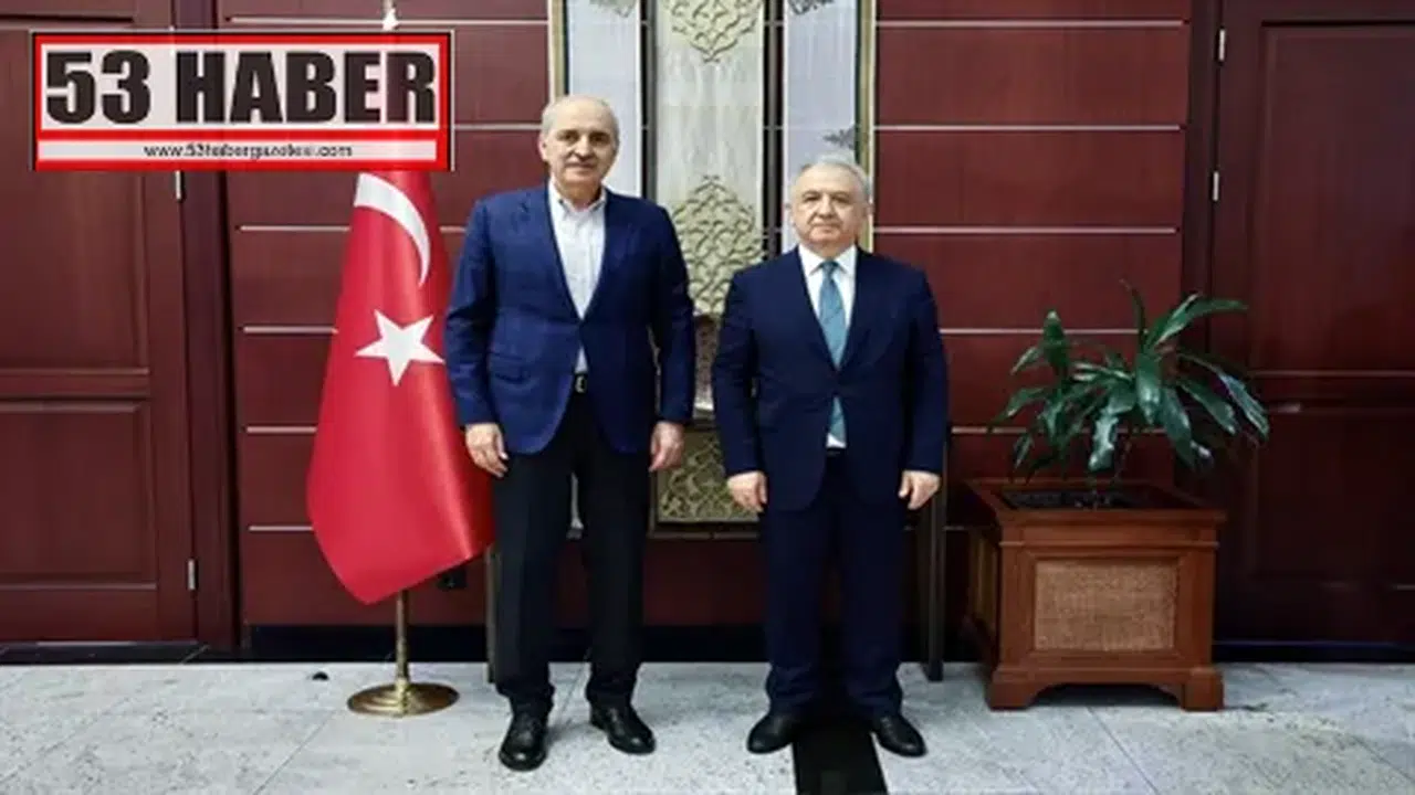 TBMM Başkanı Kurtulmuş, Kazakistan'daki Büyükelçiliği'ni ziyaret etti