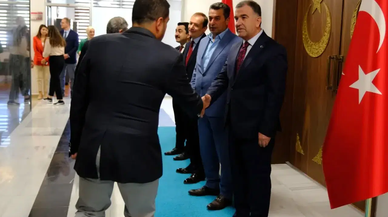 Bayburt Valisi Mustafa Eldivan, Valilik Personeliyle Bayramlaştı