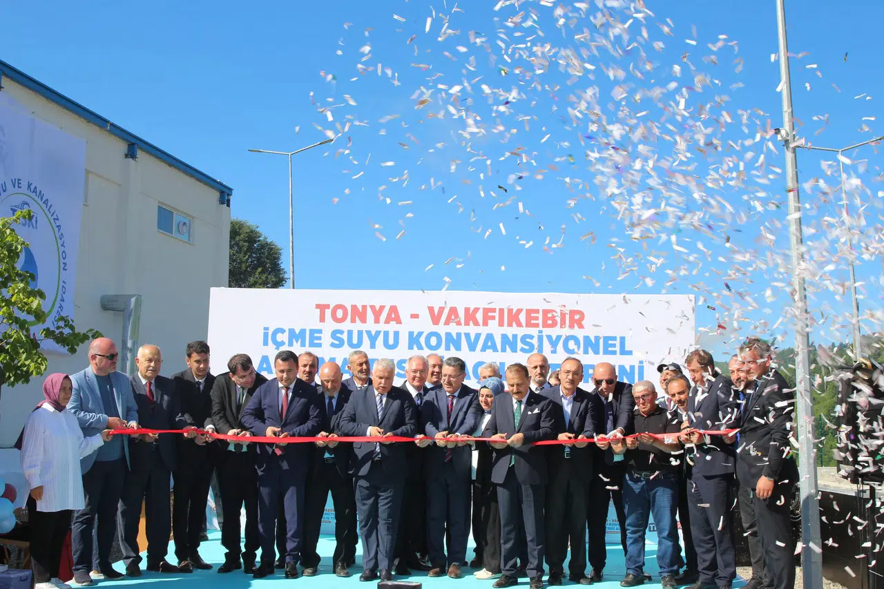 Vakfıkebir ve Tonya'da Sağlıklı İçme Suyu İçin Yeni Arıtma Tesisi Açıldı