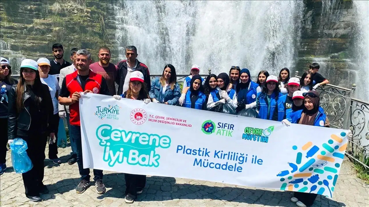 Tortum'un Doğası İçin Temizlik Etkinliği Gerçekleştirildi