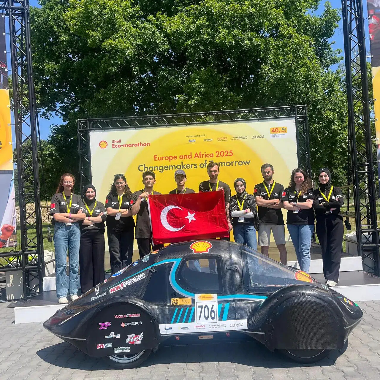 Karadeniz Teknik Üniversitesi, Shell Eco-Marathon'da Avrupa 6.'sı oldu!