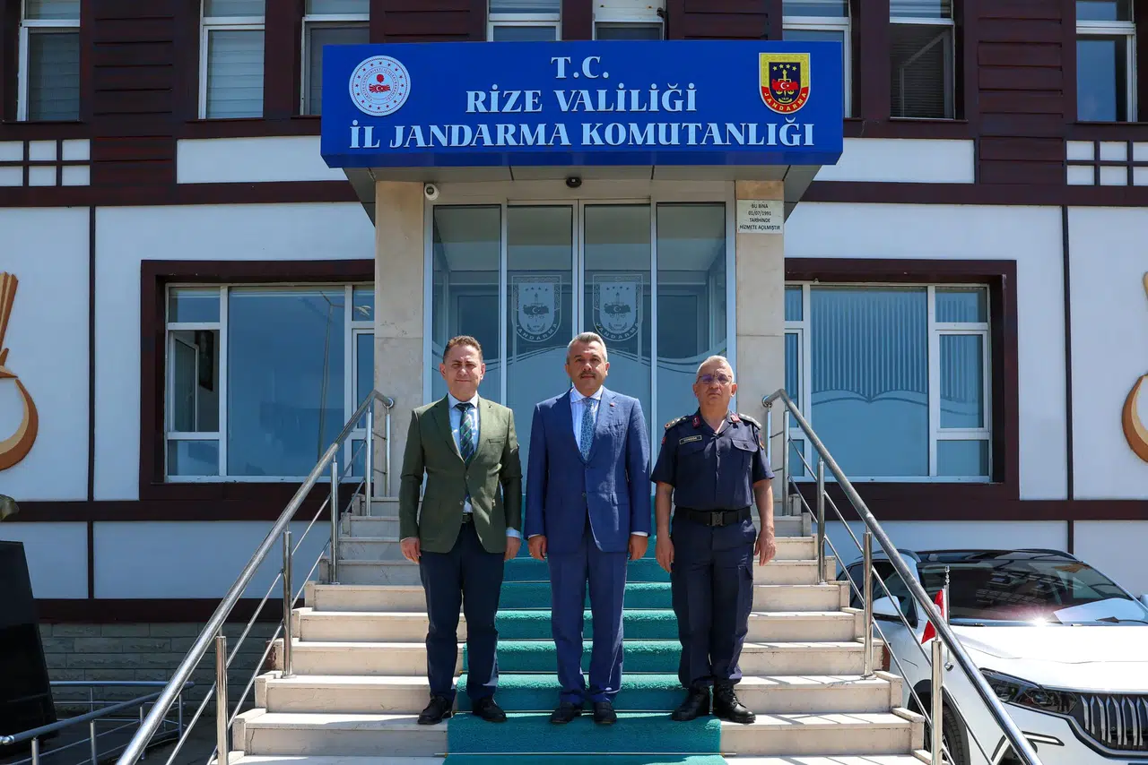 Rize Valisi Baydaş'tan Mülkiye Müfettişlerine Destek Ziyareti ve Denetim Vurgusu