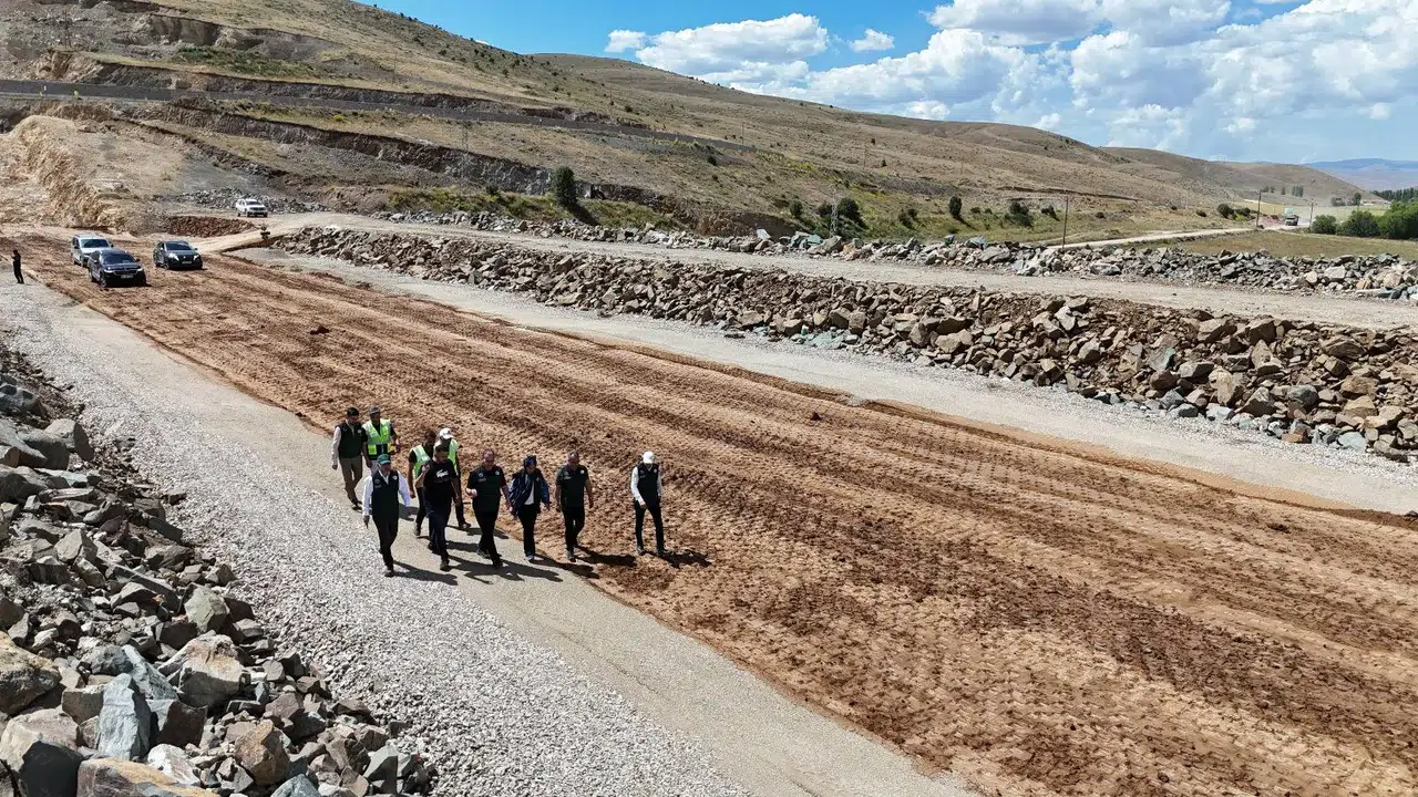 Bayburt'ta Yelpınar Göleti inşaatı tarımsal üretkenliği artıracak önemli adımlar atılıyor