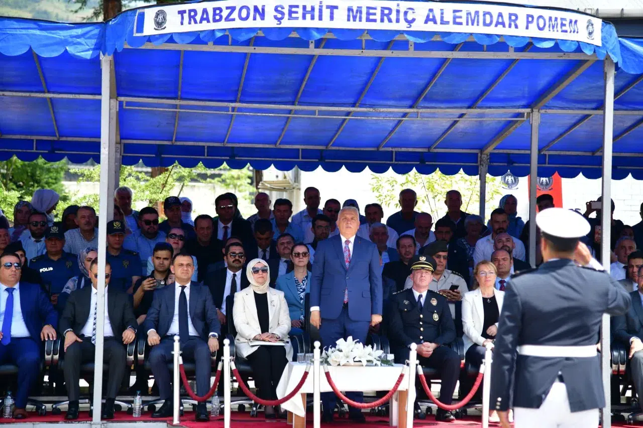 Mehmet Cebeci, Polis Meslek Eğitim Merkezi Mezuniyet Törenine Katıldı