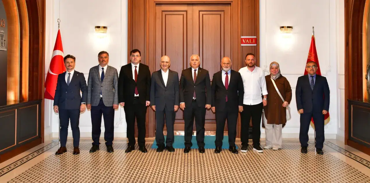 Trabzon'da Hanife Hatun Camii Açılışı Öncesi Ziyaret ve İstişare