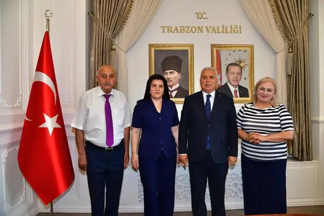 Trabzon Valisi Aziz Yıldırım’dan Azerbaycanlı Şehit Ailelerine Anlamlı Kabul