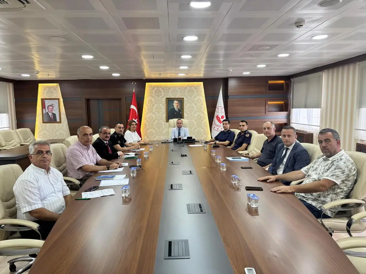 Hopa'da 15 Temmuz Anma Etkinlikleri İçin Önemli Toplantı Yapıldı