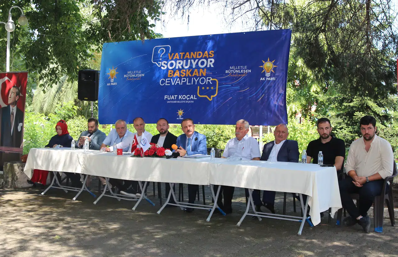 Vakfıkebir Belediyesi Vatandaş Soruyor, Başkan Cevaplıyor Etkinliğiyle Halkla Buluştu