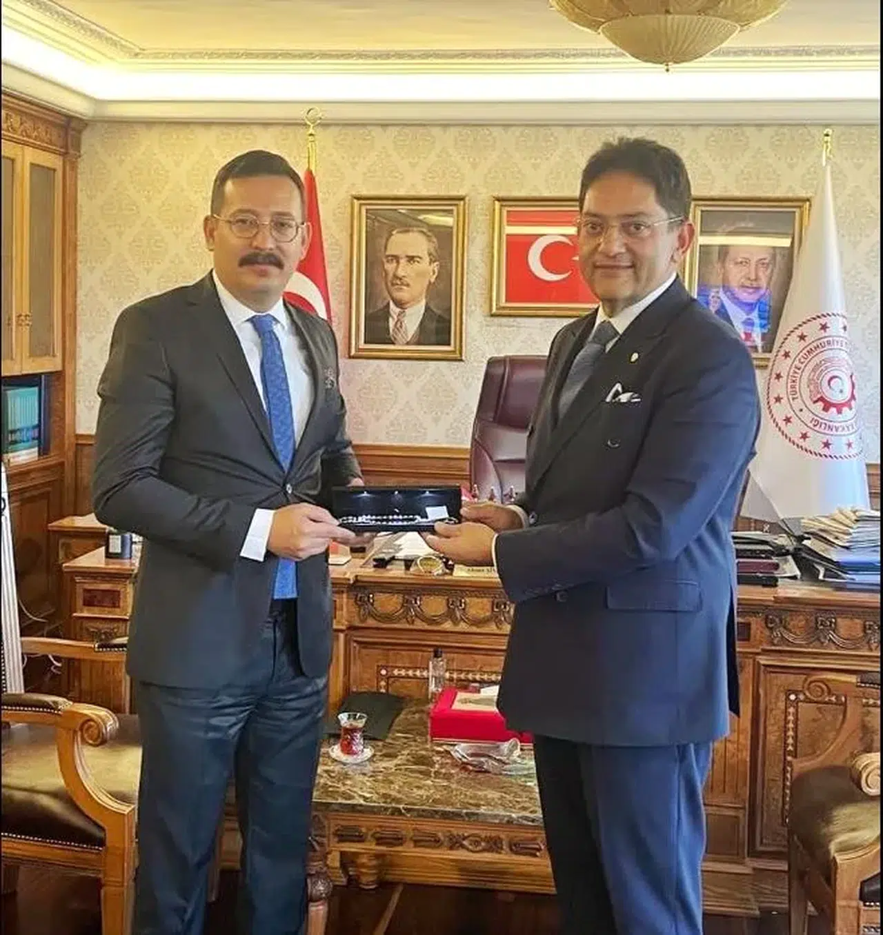 Erzurum’un kalkınması için önemli projeler ve iş birliği görüşmeleri yapıldı