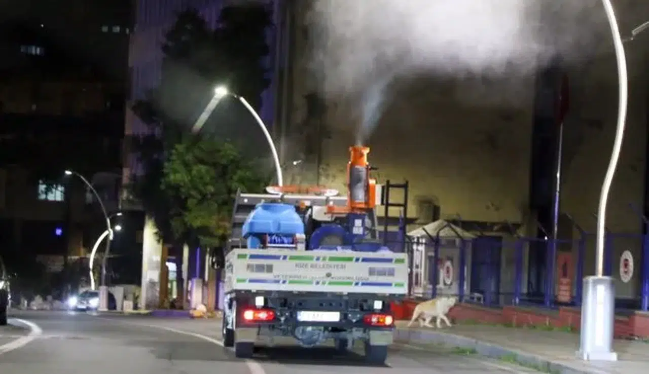 Rize Belediyesi’nden Haşere ile Kararlı Mücadele