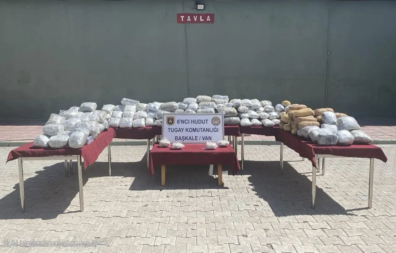 Van'da 165 Kilogram Uyuşturucu Madde Operasyonu: MSB'den Açıklama!