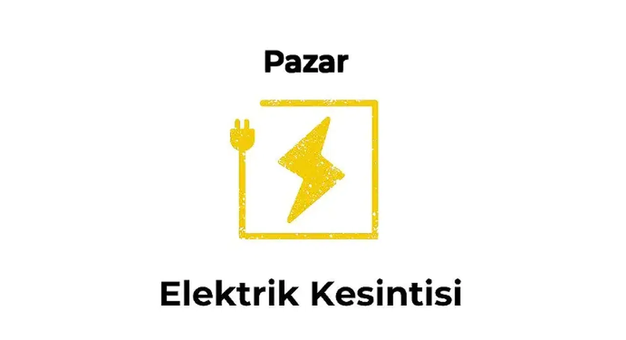 22 Ağustos 2025 Pazar / Rize Elektrik Arıza Bilgisi
