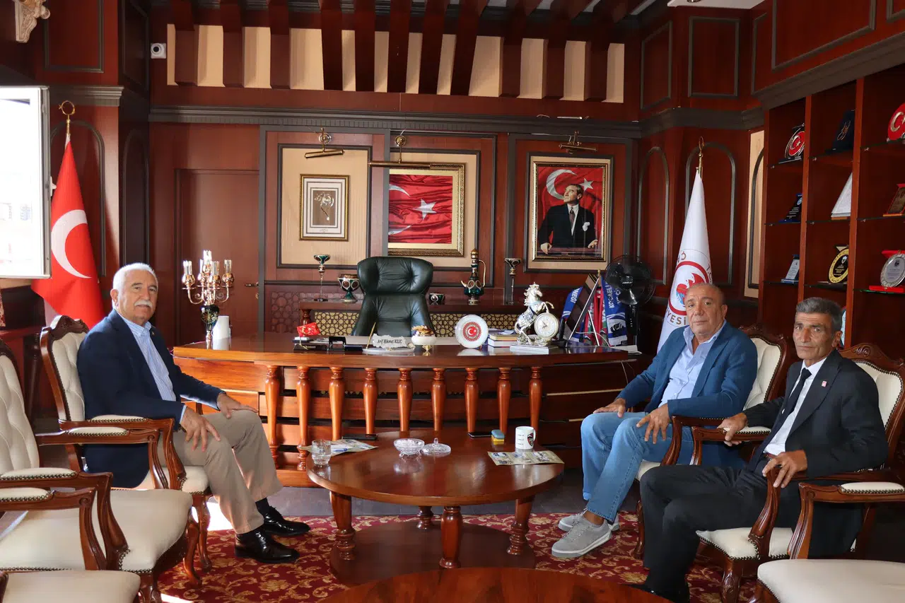 CHP Tokat Milletvekili ve İlçe Başkanı Çat’ta Ziyarette Bulundu