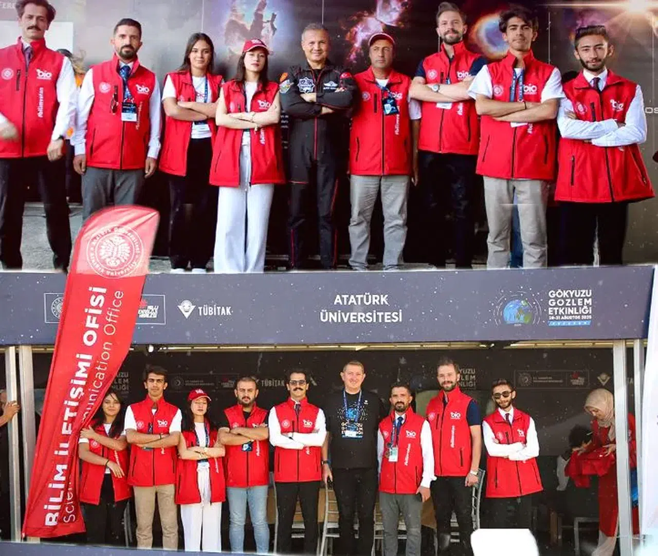 Atatürk Üniversitesi, TÜBİTAK’ın Düzenlediği Gökyüzü Gözlem Şenliği’nde Bilim Heyecanını Yaşadı!