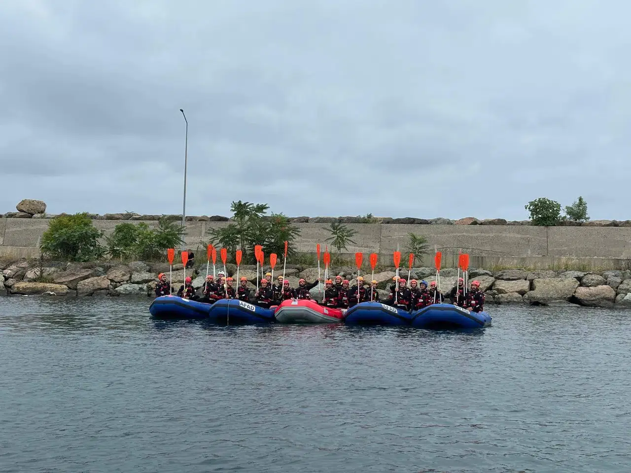 Rize'de AFAD'dan Akarsu ve Sel Kurtarma Eğitimi Başarıyla Tamamlandı
