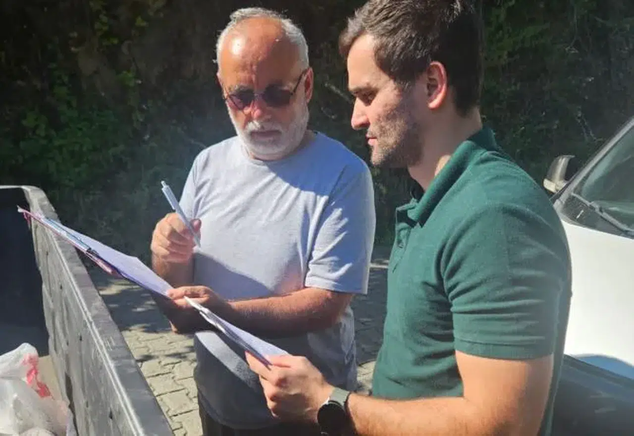 Şalpazarı’nda Fındık Üreticilerine Sahada Destek