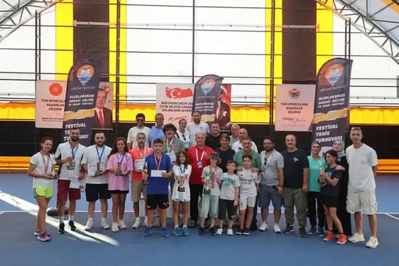 Arhavi Festivali Tenis Turnuvası Finaliyle Sona Erdi