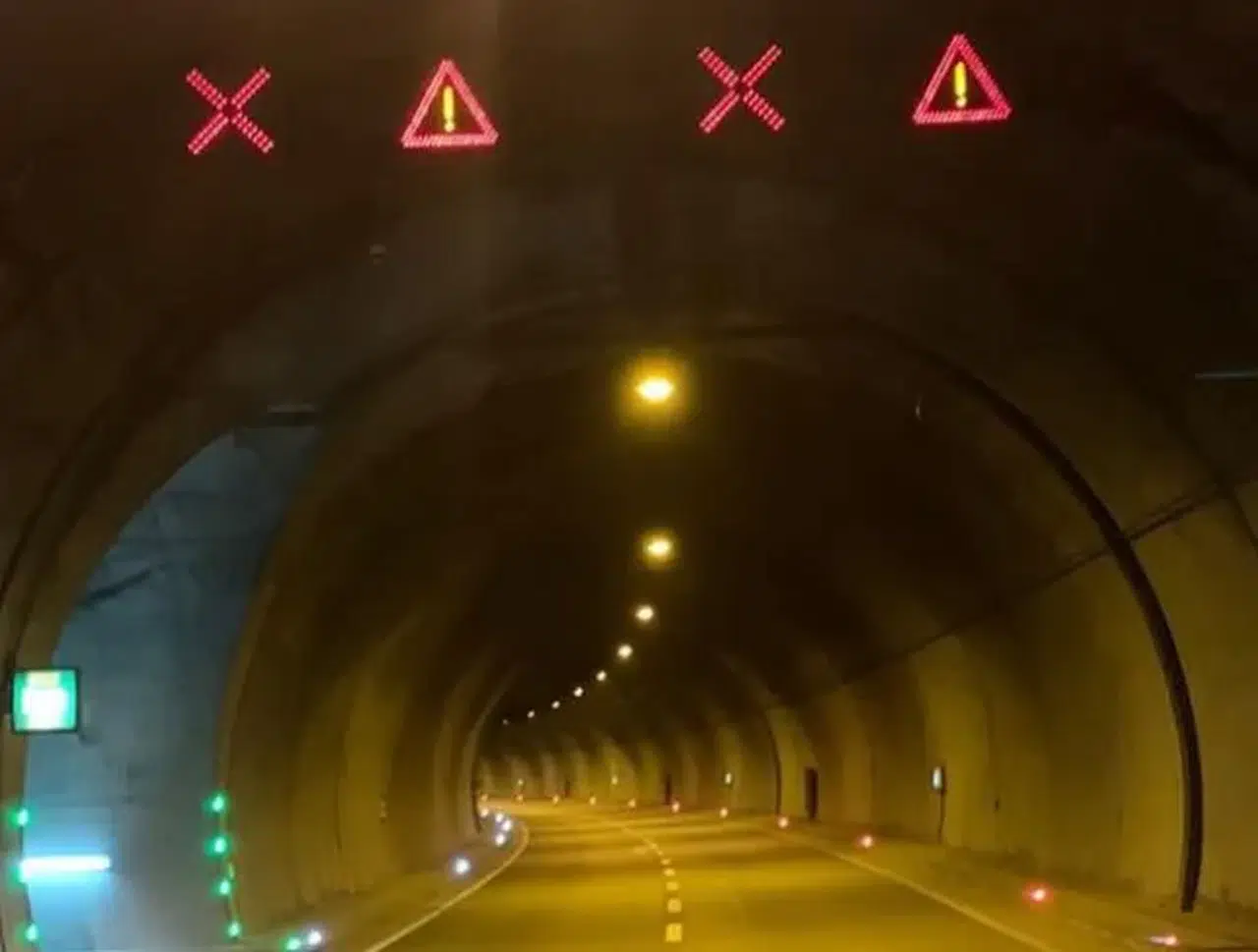 İyidere Tüneli'nde yetersiz ışıklandırma sürücüleri olumsuz etkiliyor!