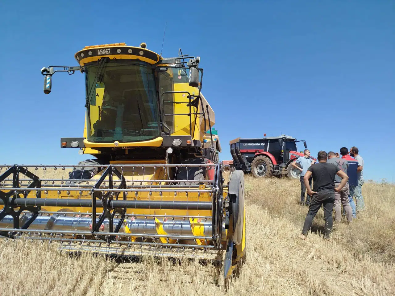 Bayburt'ta 2025 Hububat Sezonu İçin Hasat Kontrolleri Devam Ediyor