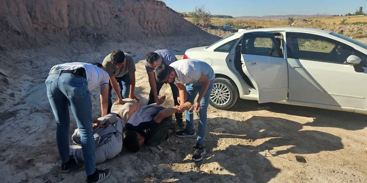 Rize’den başlayan kaçak yolculuk Nevşehir’de bitti