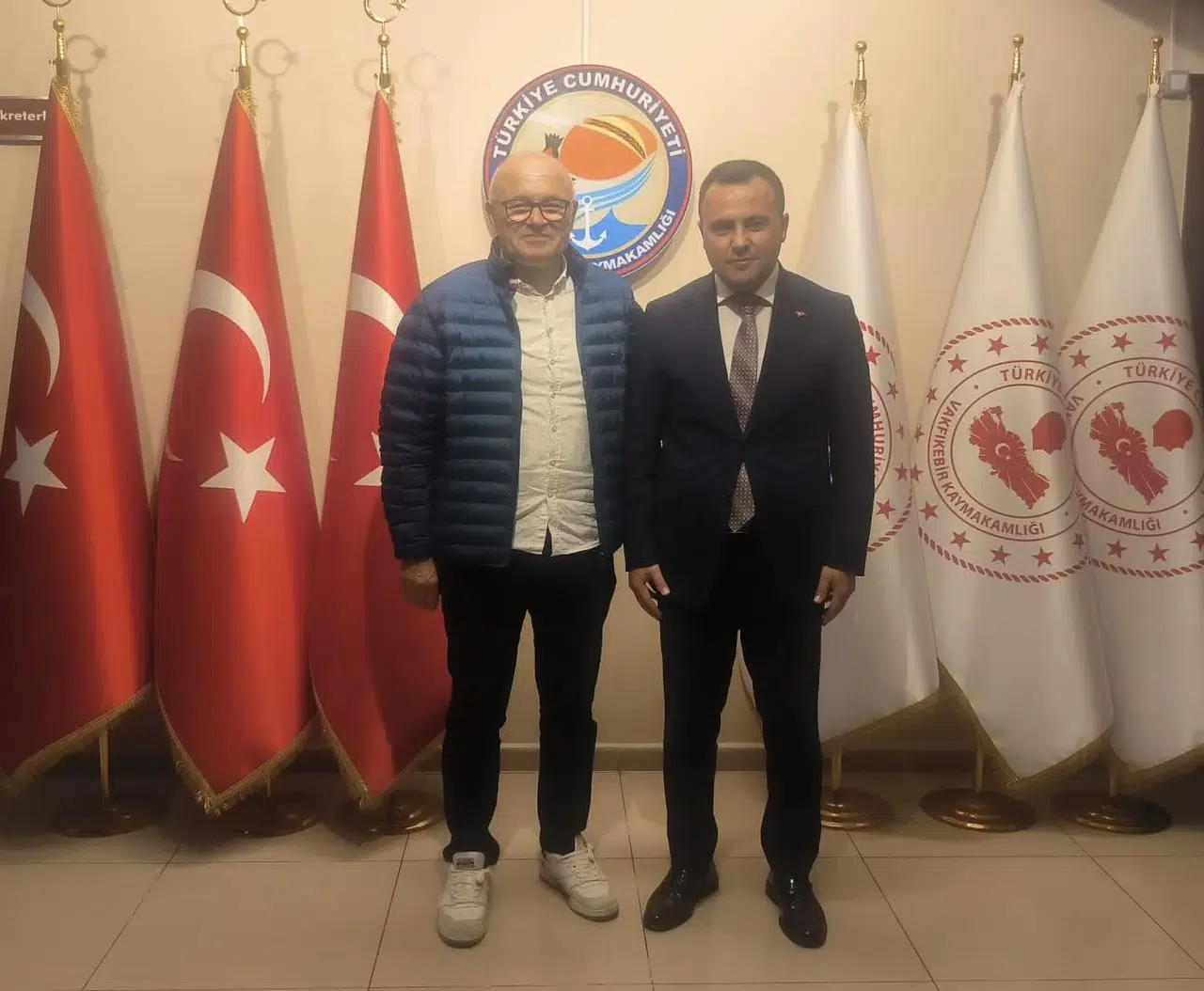 Prof. Dr. Aynacı'dan Kaymakam Uzan’a nezaket ziyareti: Sağlıkta iş birliği vurgulandı