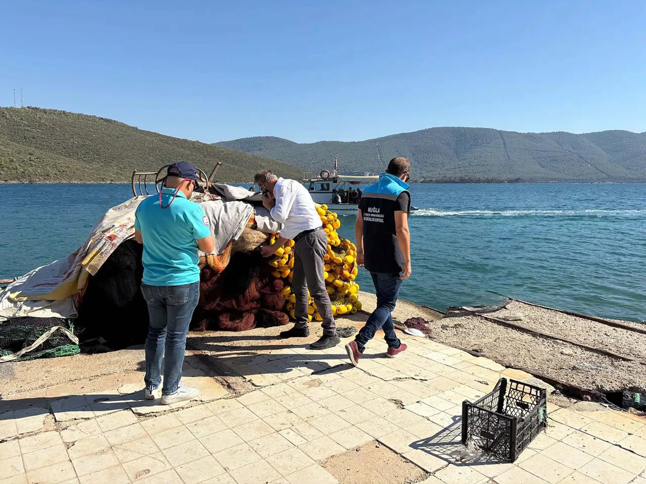 Muğla'da Kaçak Avcılığa 30 Saatlik Denetim, Ağlar Kamuya Geçirildi
