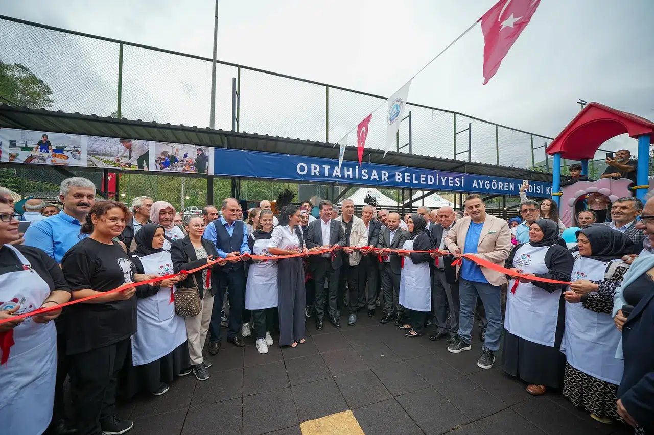 Trabzon'da Aygören Vadisi'nde Yeni Köy Ürünleri Pazarı Hizmete Girdi!