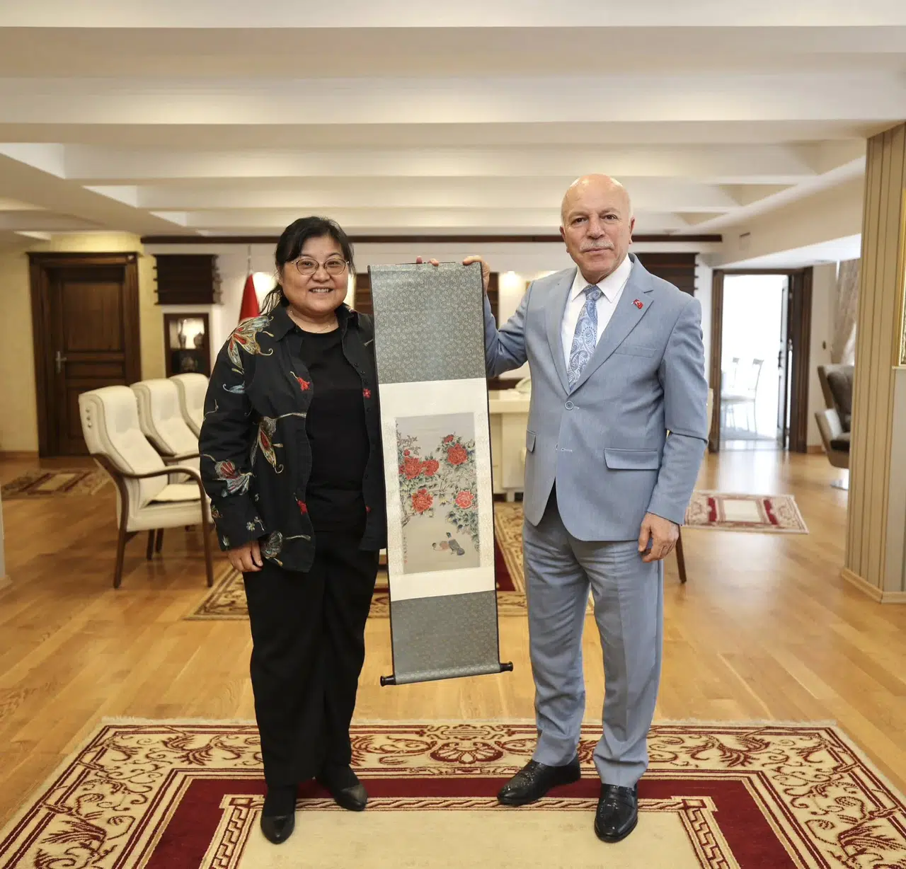 Erzurum, Çinli yetkililerle kültürel iş birliğini güçlendiriyor