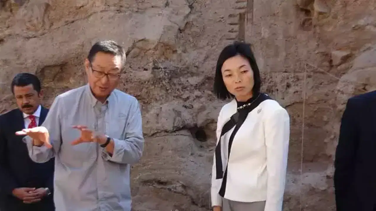 Japon Prenses Akiko Mikasa, Kırşehir'de Arkeoloji Enstitüsü'nü ziyaret etti