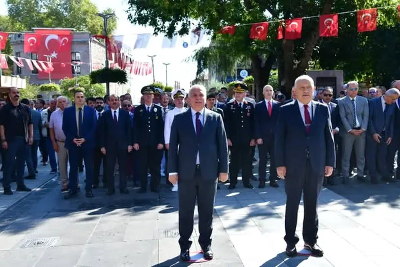 Trabzon, Atatürk'ün şehirdeki ilk ziyaretinin 101. yıl dönümünü coşkuyla kutladı