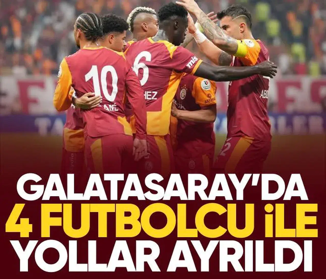 Galatasaray’da Dört Futbolcu ile Sözleşme Feshi Gerçekleşti!