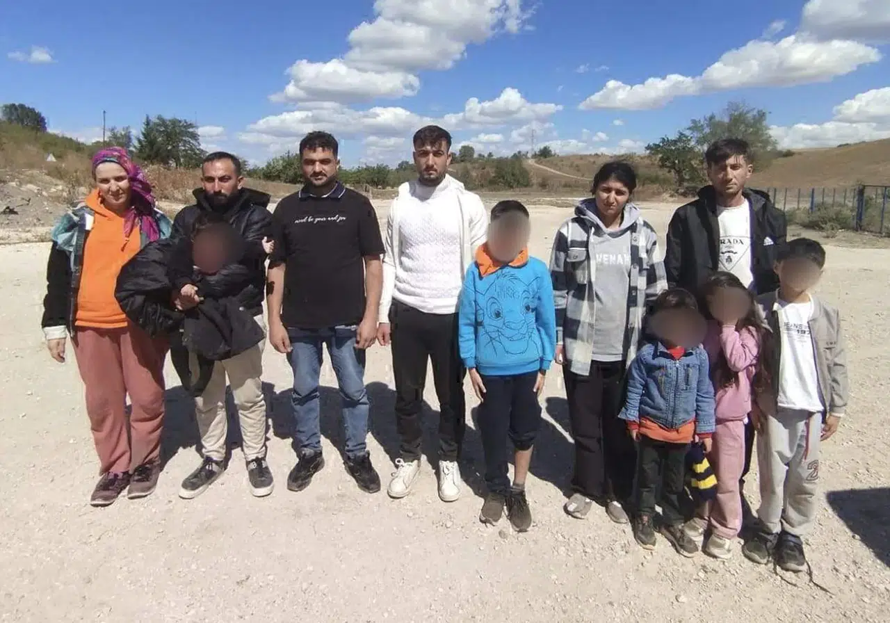 Uzunköprü'de 11 Kaçak Göçmen Yasa Dışı Geçişte Yakalandı