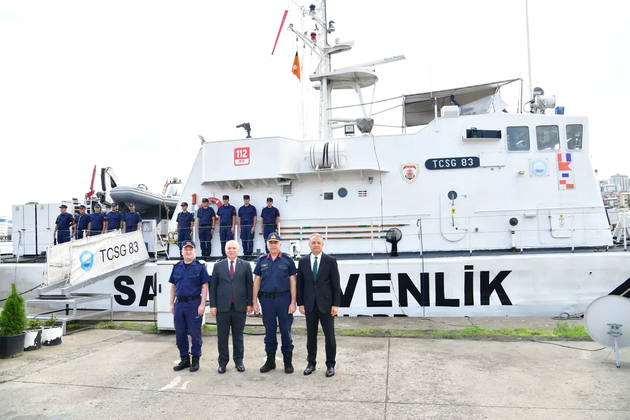 Trabzon'da Vali Yıldırım'dan Sahil Güvenlik'e önemli ziyaret ve güvenlik önlemleri toplantısı