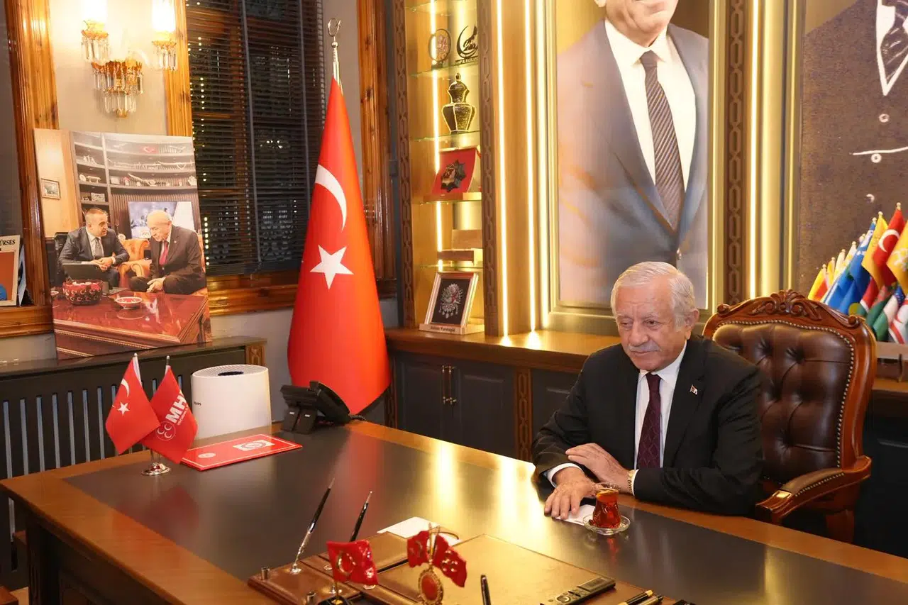 MHP Başkanvekili Celal Adan, Erzurum il teşkilatında bilgilendirme ziyaretinde bulundu