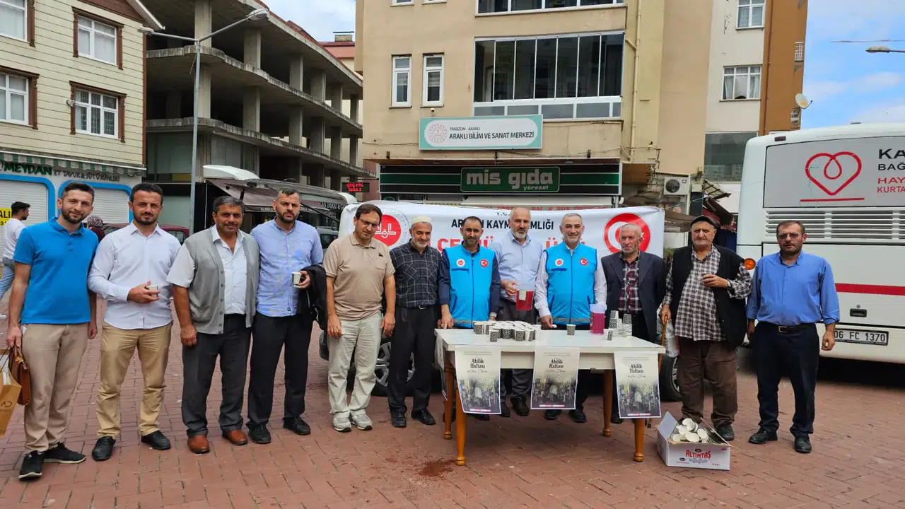Araklı'da Ahilik Haftası etkinlikleriyle geleneksel değerler yaşatıldı