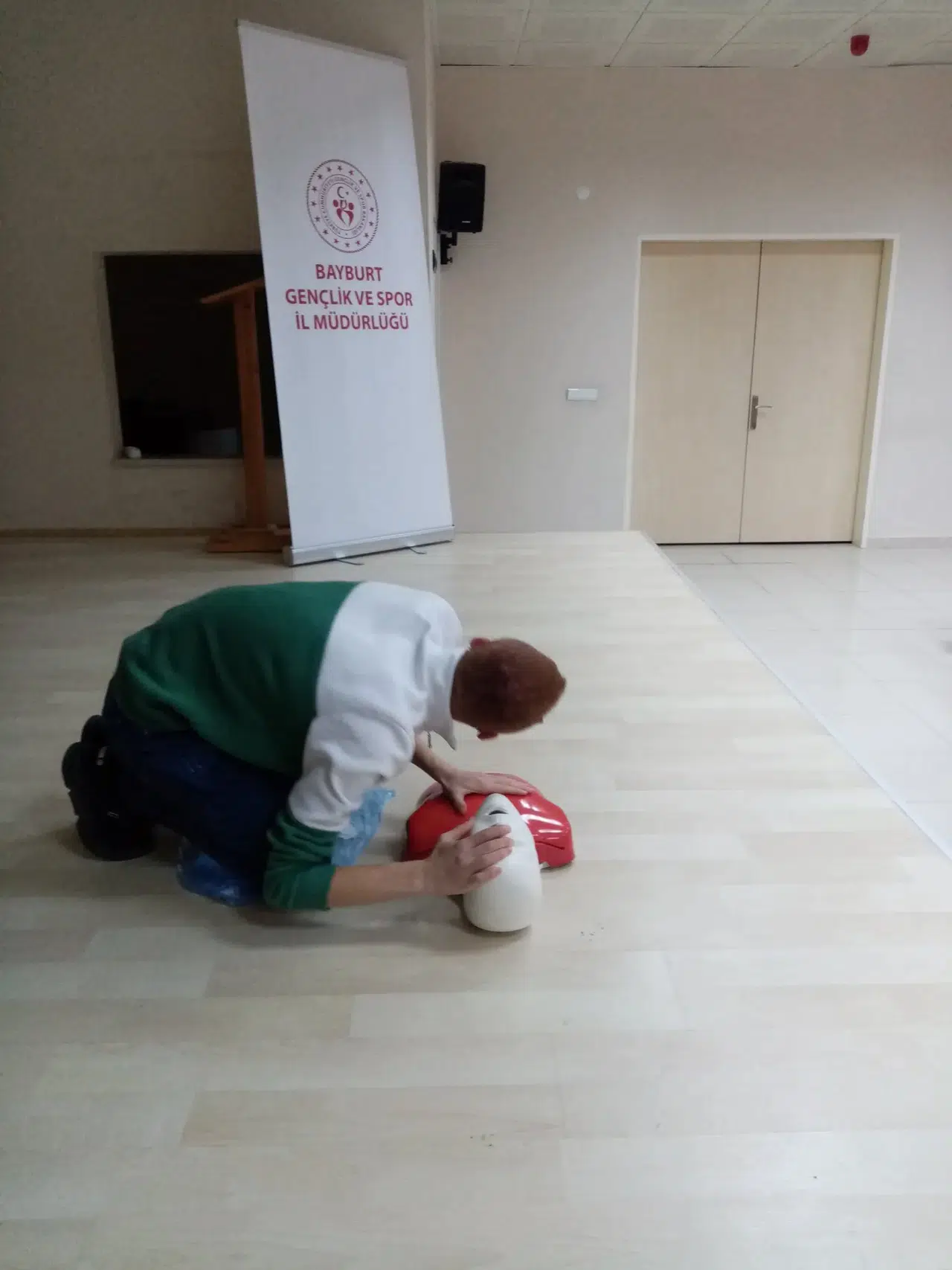 Bayburt'ta Gençler için İlk Yardım Kursu İlgi Görüyor