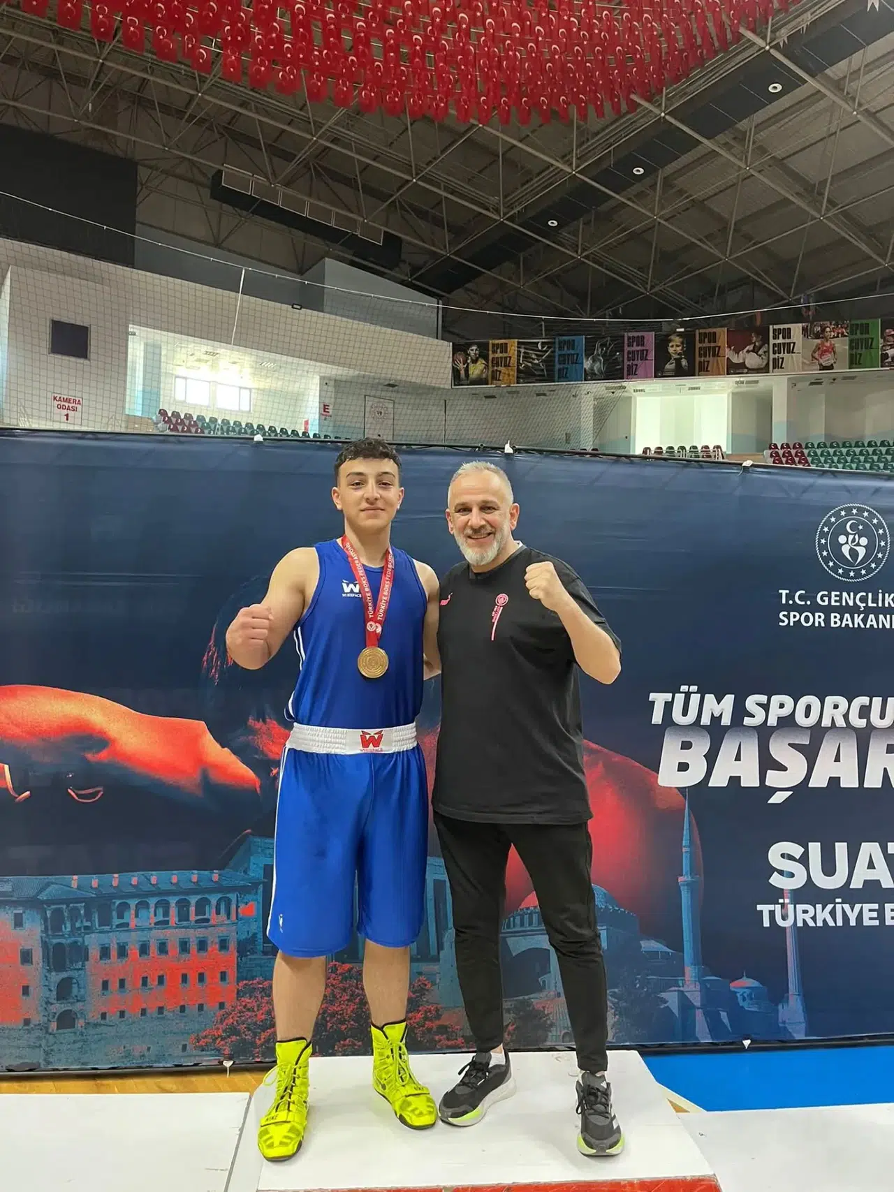 Rizeli boksör Nihat Pehlevan, Avrupa Şampiyonası için hazırlıklara devam ediyor