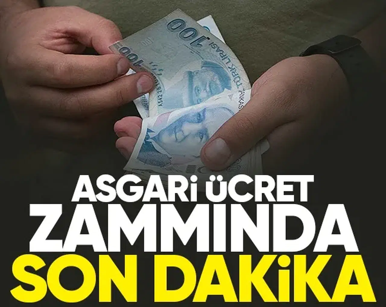 Asgari ücret zammında ilk rakam verildi!